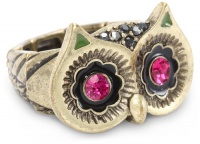 Betsey Johnson Creepy Critter Owl Stretch Ring Betsey Johnson Creepy Critter Owl Stretch Ring