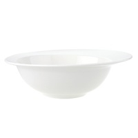 An asymmetrical shape in crisp white porcelain fashions a modern statement in Villeroy & Boch's Flow collection. Easy to pair with your existing dinnerware, it is equally suited to casual and fine dining occasions. An asymmetrical shape in crisp white porcelain fashions a modern statement in Villeroy & Boch's Flow collection. Easy to pair with your existing dinnerware, it is equally suited to casual and fine dining occasions.