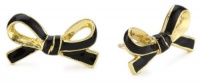 Kate Spade New York Skinny Mini Bow Black Stud Earrings Kate Spade New York Skinny Mini Bow Black Stud Earrings