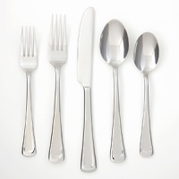A traditional rounded base and classic lines make this everyday set suitable to casual dining and formal occasions. A traditional rounded base and classic lines make this everyday set suitable to casual dining and formal occasions.