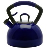 KitchenAid Teakettle 2-1/4-Quart Porcelain Enamel on Steel Soft Grip Kettle, Blue