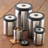 OXO SteeL Press Top 5-Piece Canister Set