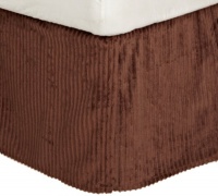 Carters Everyday Easy Velour Dust Ruffle, Chocolate Carters Everyday Easy Velour Dust Ruffle, Chocolate