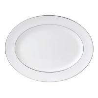 Wedgwood Signet Platinum 15-1/4-Inch Oval Platter Wedgwood Signet Platinum 15-1/4-Inch Oval Platter