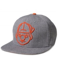 Cap off your look on the sly with this understated graphic cap from Trukfit. Cap off your look on the sly with this understated graphic cap from Trukfit.