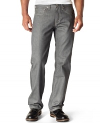 For the man who's ready to leave his blues behind: Levi's 559 Jeans put this season's latest shade of gray denim in classic five-pocket styling with a relaxed fit. For the man who's ready to leave his blues behind: Levi's 559 Jeans put this season's latest shade of gray denim in classic five-pocket styling with a relaxed fit.