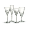 For formal or informal dining, feast your eyes on the sleek Merrill stemware pattern. Curvilinear light wedge cuts create a graceful pattern and decorate this fine crystal fashioned in a slender, conical shape.