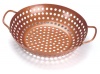 Outset QN70 Round Copper Nonstick Grill Wok