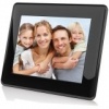 Coby DP843WD 8-Inch Widescreen Digital Photo Frame, Wooded Design DP843WD