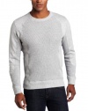 Calvin Klein Sportswear Men's Utilitarian Mixed Media Crew Neck