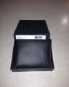 Polo Ralph Lauren Black Leather Men Bifold Wallet & Credit Card Holder MSP $120