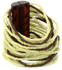 Kenneth Cole New York Urban Sand Lime Green Seed Bead Stretch Bracelet Kenneth Cole New York Urban Sand Lime Green Seed Bead Stretch Bracelet