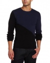 Calvin Klein Sportswear Men's Color Blocked Full Needle Sweater