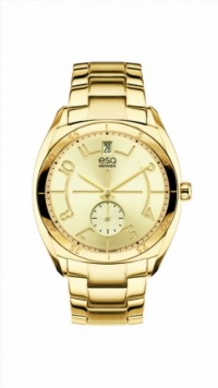 ESQ Movado Women's 07101401 esq ORIGIN tm Tonneau-Shaped Gold-Plated Watch ESQ Movado Women's 07101401 esq ORIGIN tm Tonneau-Shaped Gold-Plated Watch