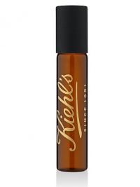 A collection of rich essences from the 122 unique fragrant oils formulated in the original Kiehl Pharmacy, packaged into an elegant amber glass cylinder with a roller ball applicator. A concentrated fragrant experience is beautifully combined with ease of portabilty. In honor of our long essence history, each essence oil displays the date of their first known introduction, each recalling a unique period in Kiehl's history. 0.25 oz. A collection of rich essences from the 122 unique fragrant oils formulated in the original Kiehl Pharmacy, packaged into an elegant amber glass cylinder with a roller ball applicator. A concentrated fragrant experience is beautifully combined with ease of portabilty. In honor of our long essence history, each essence oil displays the date of their first known introduction, each recalling a unique period in Kiehl's history. 0.25 oz.