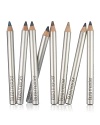 This complete collection of eight deluxe mini Kohl Eye Pencils gives you infinite ways to line, define and get Laura's signature smoky eye. Features seven of Laura's best-selling shades, plus the new and exclusive Jet Black shade.Each pencil is formulated specifically for lining the inside of the eyelid and the base of the lashes. The soft, creamy formula glides easily along the eyelid to create a smooth, well-balanced line and the luxurious texture provides maximum wearability.Includes eight Kohl Eye Pencils in the following shades:• Black Violet• Brown Copper• Stormy Grey• Black Gold• Black Turquoise• Black Navy• Antique Jade• Jet Black – new, limited edition