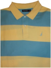 Nautica Men's Short Sleeve Large Bar Stripe Shirt Nautica Men's Short Sleeve Large Bar Stripe Shirt