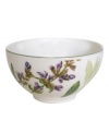 A natural for casual dining, the Althea Nova rice bowl by Villeroy & Boch features durable porcelain planted with delicate herbs for a look that's fresh from the garden.