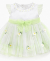 Twinkle toes. Indulge her girlie side with this whimsical tutu dress from Nannette. Twinkle toes. Indulge her girlie side with this whimsical tutu dress from Nannette.