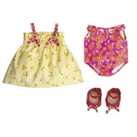 North American Bear Company Rosy Cheeks Baby Beach Outfit Set North American Bear Company Rosy Cheeks Baby Beach Outfit Set