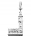 Polished style for the cultured world traveler. Rembrandt's intricate Big Ben charm is crafted from sterling silver and will make the perfect addition to your favorite charm bracelet or necklace. Approximate drop: 1 inch.