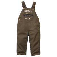 OshKosh, Boys Overalls with Embroidered Tractor, Green, Size: 6 mths OshKosh, Boys Overalls with Embroidered Tractor, Green, Size: 6 mths