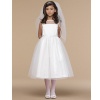 Us Angels Girls White Illusion First Communion Dress 7