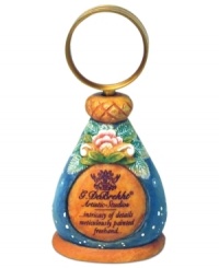 Cherish the beauty of this mini magnifying glass, featuring intricate hand painted details expressing the craftsmanship of the DeBrekht brand with the words: intricacy of details meticulously painted freehand. Cherish the beauty of this mini magnifying glass, featuring intricate hand painted details expressing the craftsmanship of the DeBrekht brand with the words: intricacy of details meticulously painted freehand.