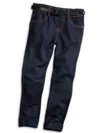 GUESS Kids Girls Big Girl Pull-On Super Skinny Knit Pants, INDIGO (7) GUESS Kids Girls Big Girl Pull-On Super Skinny Knit Pants, INDIGO (7)