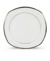 Beautiful in its simplicity, this collection features a timeless, elegant design. The pristine bone china is accented by a single, shimmering band of platinum. The understated beauty of this china will add a refined sophistication to your dining experience for years to come.