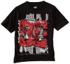 DC Apparel - Kids Boys 2-7 Delivering Chaos Shirt, Black, 6/Medium