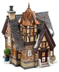 Marking a special time of gathering together to warm hearts and break bread, the The Partridge and Pear restaurant adds to the familial atmosphere at Christmas. Hand-painted and crafted of pure porcelain from Department 56. Marking a special time of gathering together to warm hearts and break bread, the The Partridge and Pear restaurant adds to the familial atmosphere at Christmas. Hand-painted and crafted of pure porcelain from Department 56.