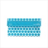 Reusable Cloth Snack Bag - Aqua Polka Dot