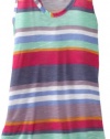 Splendid Girls 7-16 Pensacola Stripe Tank, Dewberry, 10