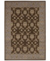 Soft, muted colors collect to create an intricately crafted Persian-inspired design in this Sedhan area rug from Couristan. Wilton-loomed of Couristan's own Courtron™ ultra-fine polypropylene to give this rug a thick pile, soft finish and ultimate durability.