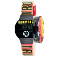 Marvel Comics Kids' IM2002T Ironman 2 LCD Watch