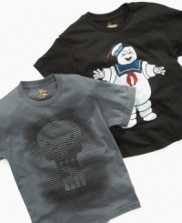 Stomp out stale style with these t-shirts from Epic Threads, with classic movie character graphics. Stomp out stale style with these t-shirts from Epic Threads, with classic movie character graphics.