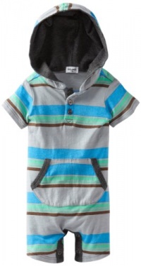 Splendid Littles Baby-Boys Newborn Zuma Stripe Romper, Fin, 6-12 Splendid Littles Baby-Boys Newborn Zuma Stripe Romper, Fin, 6-12