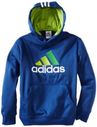 adidas Boys 8-20 Youth Shutout Hoodie, Dark Blue/Still Green/White, Medium adidas Boys 8-20 Youth Shutout Hoodie, Dark Blue/Still Green/White, Medium