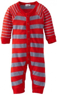 Splendid Littles Baby-Boys Chambray Mix Stripe Jersey Romper, Fiesta, 18-24 Splendid Littles Baby-Boys Chambray Mix Stripe Jersey Romper, Fiesta, 18-24