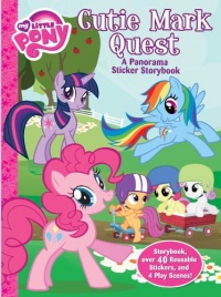 My Little Pony Cutie Mark Quest Panorama Sticker Storybook My Little Pony Cutie Mark Quest Panorama Sticker Storybook