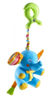 Tiny Love Tiny Smart Rattle, Blue Elephant Tiny Love Tiny Smart Rattle, Blue Elephant