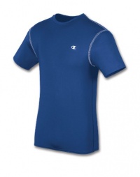 Double Dry Competitor Compression Tee Slate Gray Heather S Double Dry Competitor Compression Tee Slate Gray Heather S