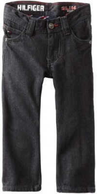 Tommy Hilfiger Boys 2-7 Revolution Jean, Black Rinse, 5 Regular Tommy Hilfiger Boys 2-7 Revolution Jean, Black Rinse, 5 Regular