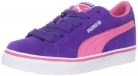 Puma Puma S Vulc Sneaker (Little Kid/Big Kid),Prism Violet/Hot Pink/White,2.5 M US Little Kid Puma Puma S Vulc Sneaker (Little Kid/Big Kid),Prism Violet/Hot Pink/White,2.5 M US Little Kid