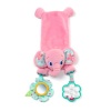 Bright Starts Cuddly Carrier Pal Toy, Pretty in Pink