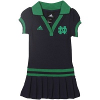 NCAA adidas Notre Dame Fighting Irish Infant Girls Polo Dress - Navy Blue (18 Months) NCAA adidas Notre Dame Fighting Irish Infant Girls Polo Dress - Navy Blue (18 Months)