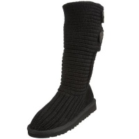 UGG® Australia Classic Cardy Black 13 Kids Boots UGG® Australia Classic Cardy Black 13 Kids Boots