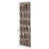 Whitmor 6351-1253-JAVA Fashion Color Organizer Collection Over-the-Door Shoe Organizer, Java