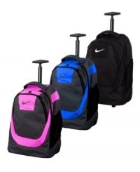 They'll be able to roll into cool fashion while still being able to store all their goods! Ideal for long trips, these Nike packs are sleek and comfortable. They'll be able to roll into cool fashion while still being able to store all their goods! Ideal for long trips, these Nike packs are sleek and comfortable.